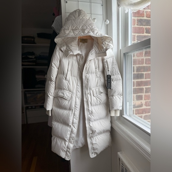 Teenie Weenie Cream Puffer Jacket - Picture 1 of 8